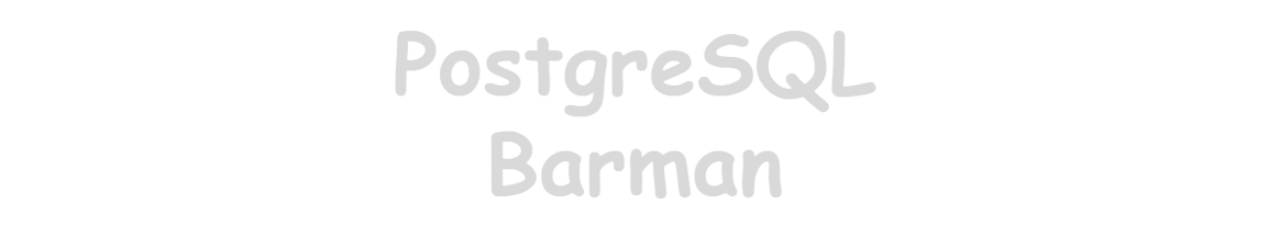 PostgreSQL Barman