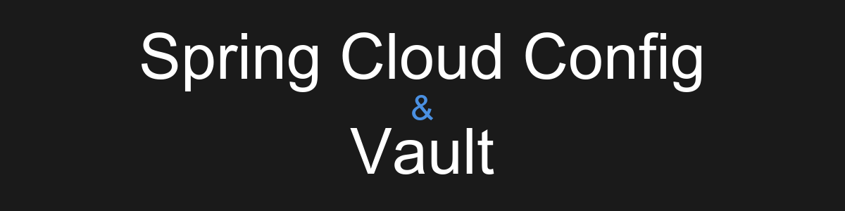 Spring Cloud Config Server와 Vault 통합을 이용한 분산 설정 관리